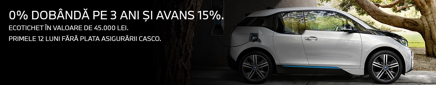 BMW i3 cu ecotichet BMW i3 cu ecotichet