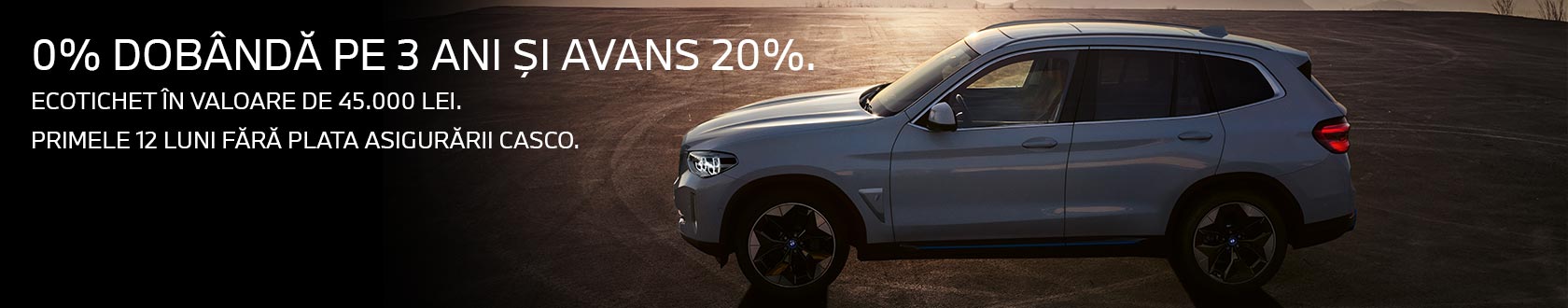 BMW iX3 cu ecotichet BMW iX3 cu ecotichet