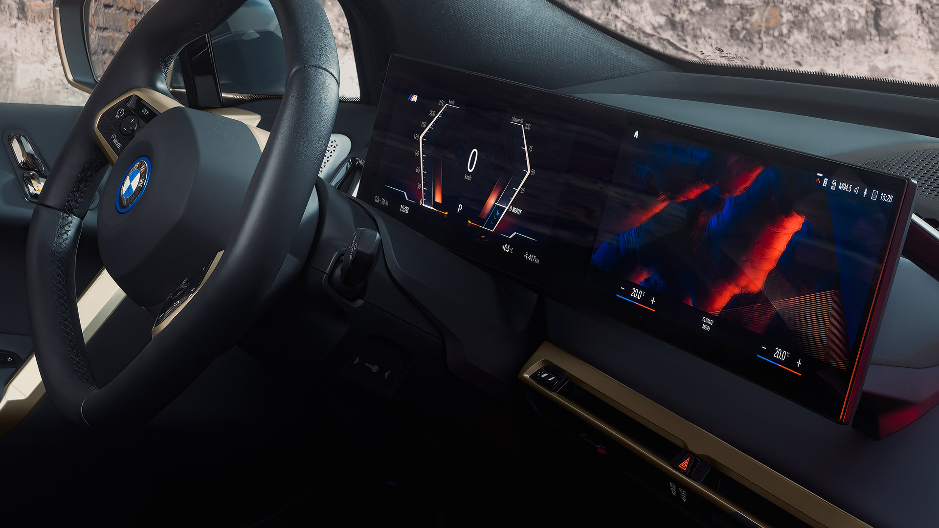 BMW X1, BMW Curved Display.
