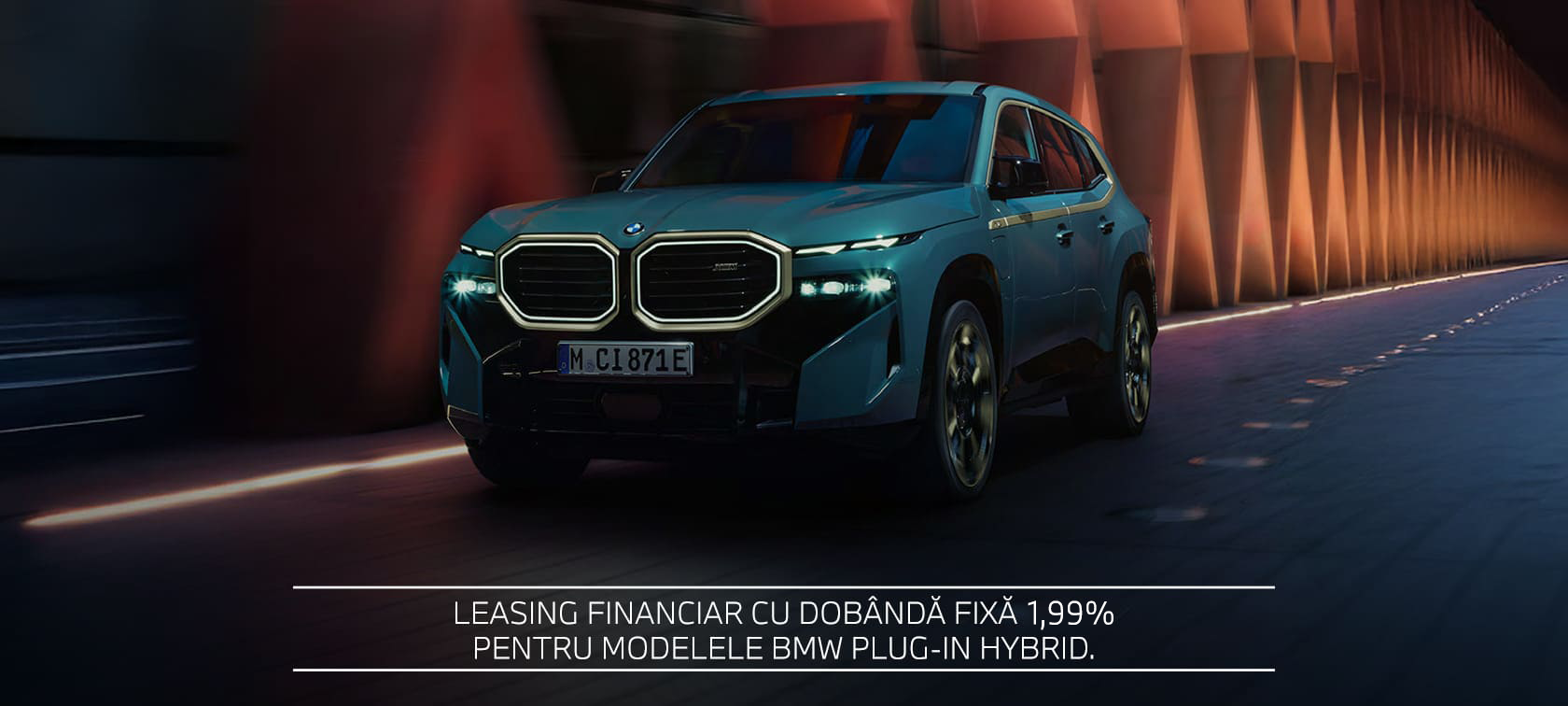 Imagine cu modelul BMW iX