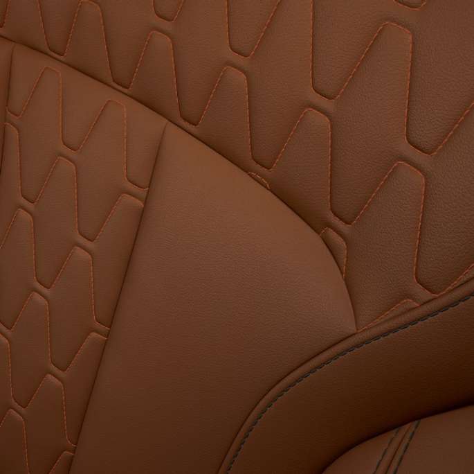 Designul polster al BMW X7 cu pachetul M Sport Imagine în prim-plan cu designul polster al BMW X7 cu pachetul M Sport